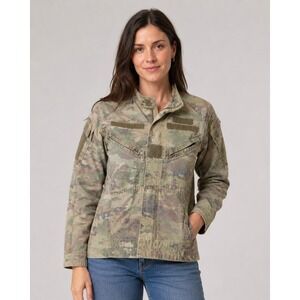 Massif 2-Piece Flight Suit Military Jacket Women MR Flame Resistant OCP Camo